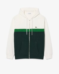 Zipped Colour-block Hoodie