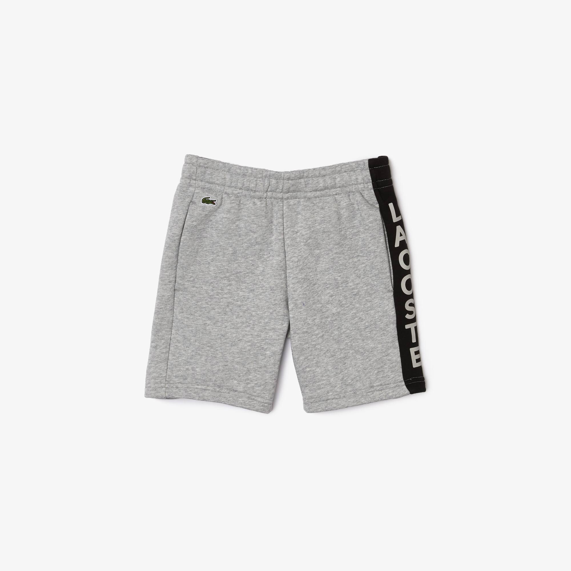 Pantaloni corti da bambino in felpa con righe laterali - Lista Completa  Bambino - Novita 2022 | Lacoste