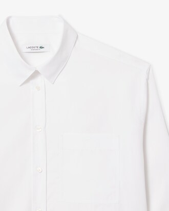 Camicia oversize in popeline di cotone