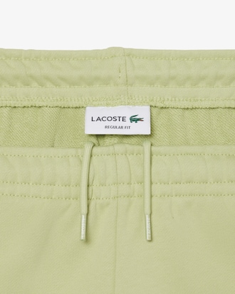 Shorts in tessuto felpato regular fit color block