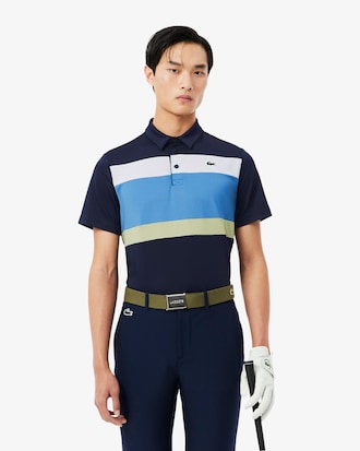 Polo da golf elasticizzata Ultra Dry color block