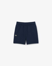 Shorts in tessuto felpato