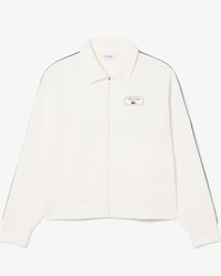 Felpa Tennis Heritage con zip e stemma