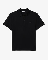 Polo Paris classic fit ricamata con collo aperto