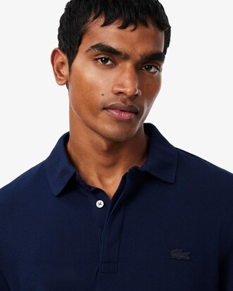 Polo regular fit in piqu&eacute; elasticizzato Paris