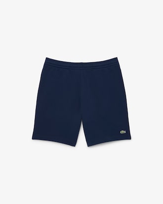 Shorts in tessuto felpato regular fit