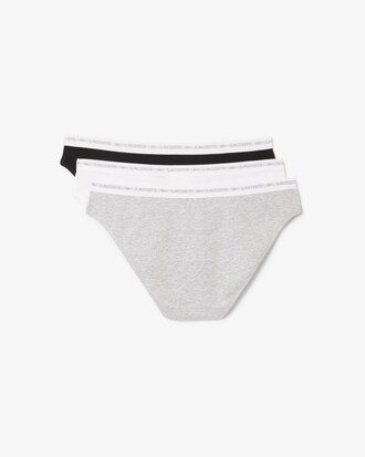 Confezione di 3 slip in cotone stretch