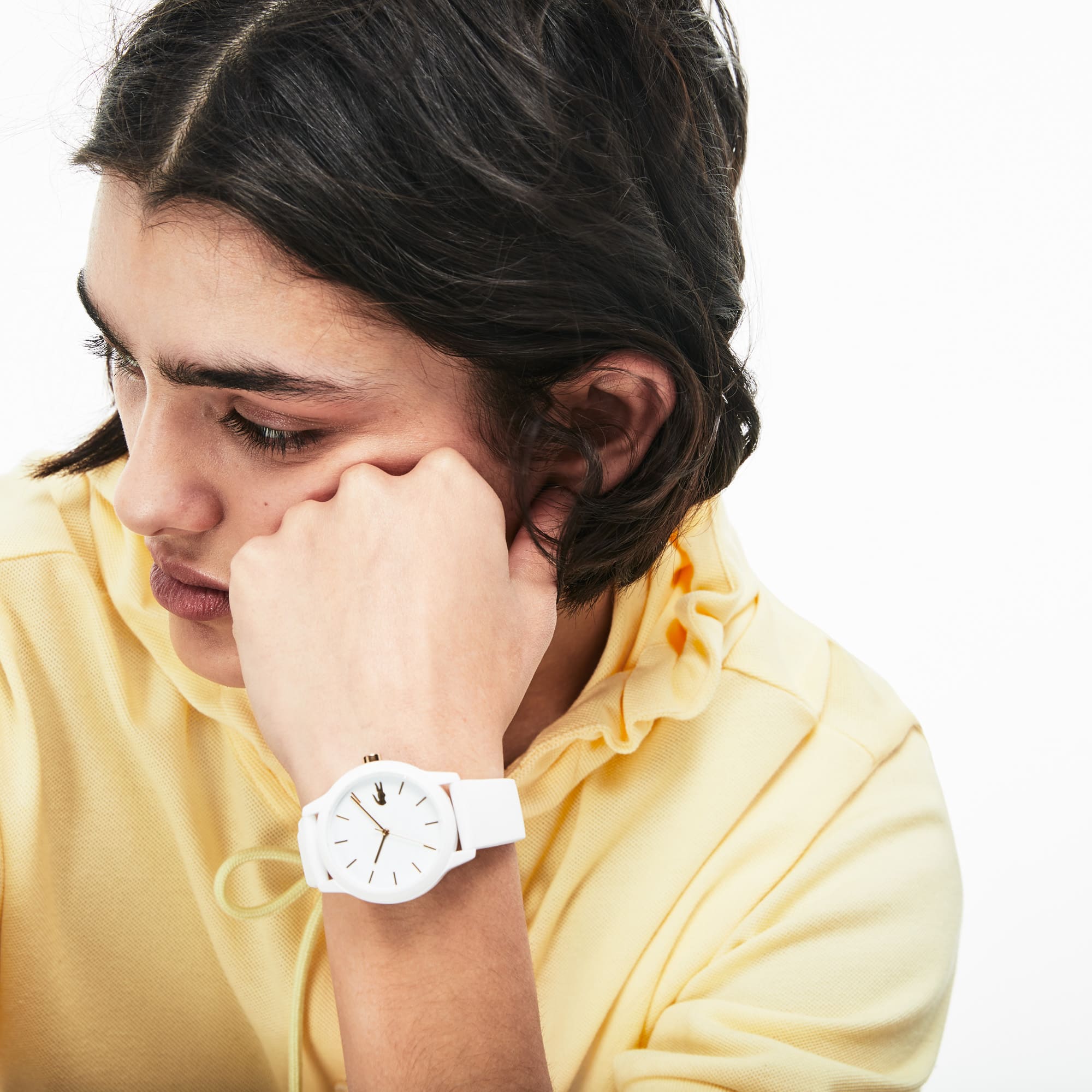 Orologio Lacoste.12.12 da donna con cinturino in silicone bianco con motivo  petit piqué - Orologi Per Donna - Novita 2022 | Lacoste