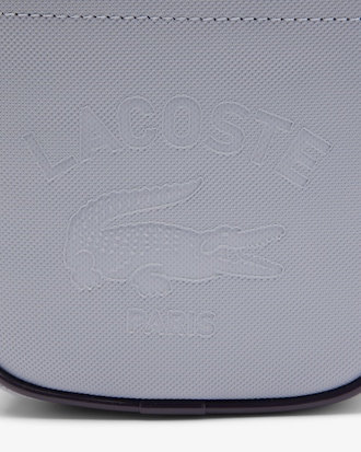 Borsa a tracolla verticale effetto petit piqué Club 1930