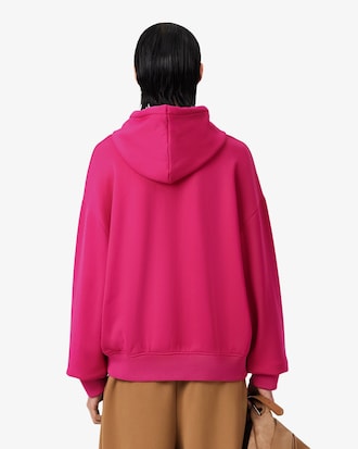 Felpa con cappuccio con vivace stemma Runway