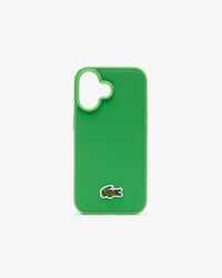 Custodia per iPhone 16 in petit piqu&eacute;