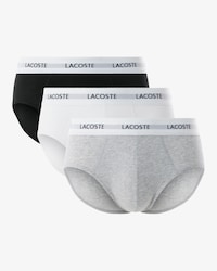 Confezione di 3 slip in cotone stretch