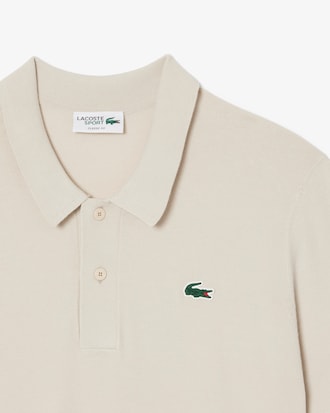 Maglione da golf con colletto a polo a maniche corte