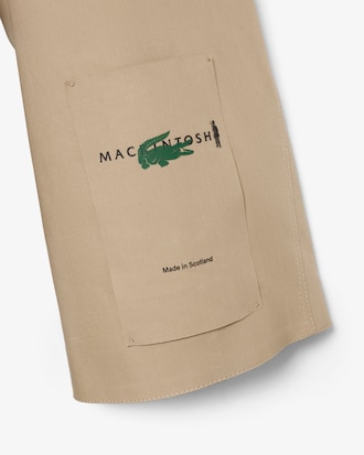 Trench impermeabile Lacoste x Mackintosh