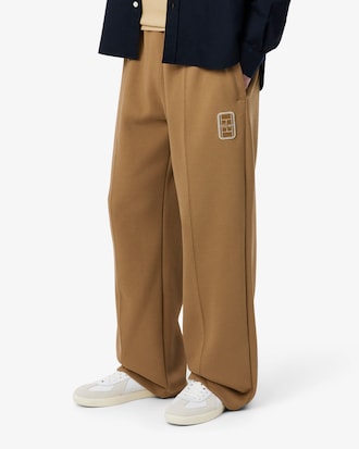 Pantaloni della tuta in piqu&eacute; con stemma