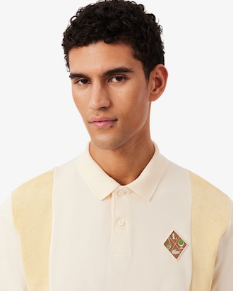 Polo da golf in Piqu&eacute; relaxed fit