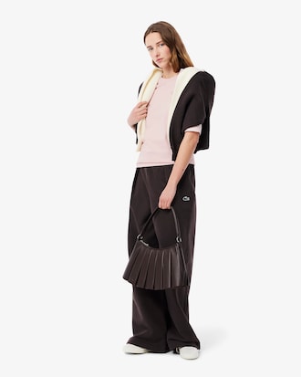 T-shirt in morbido cotone con maniche a tre quarti