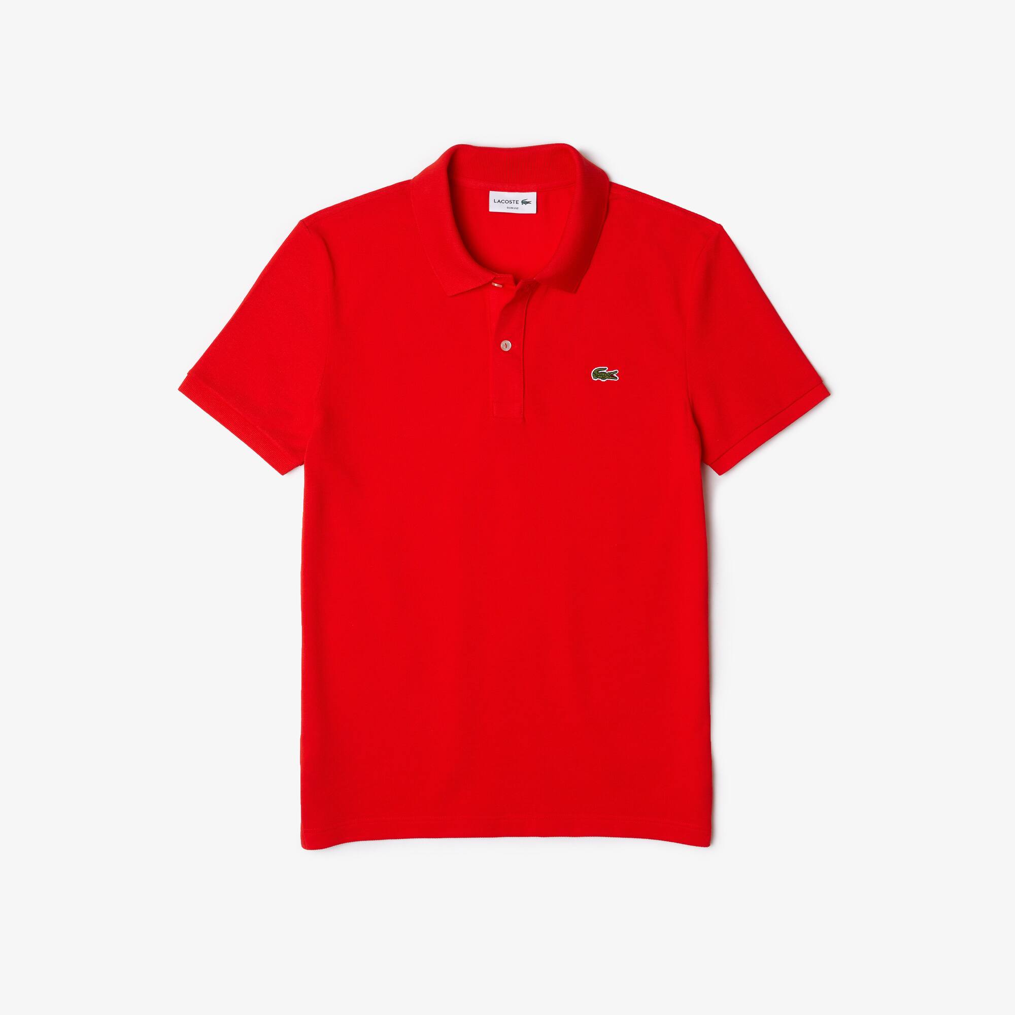 Polo Lacoste di taglio attillato in petit piqué slim fit - Polo Maniche  Corte Uomo - Novita 2022 | Lacoste