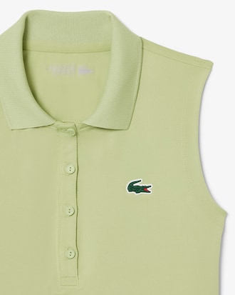 Polo da golf slim fit elasticizzata UV Protect