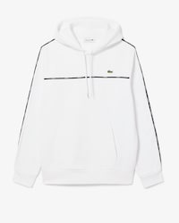 Felpa classic fit a righe con logo