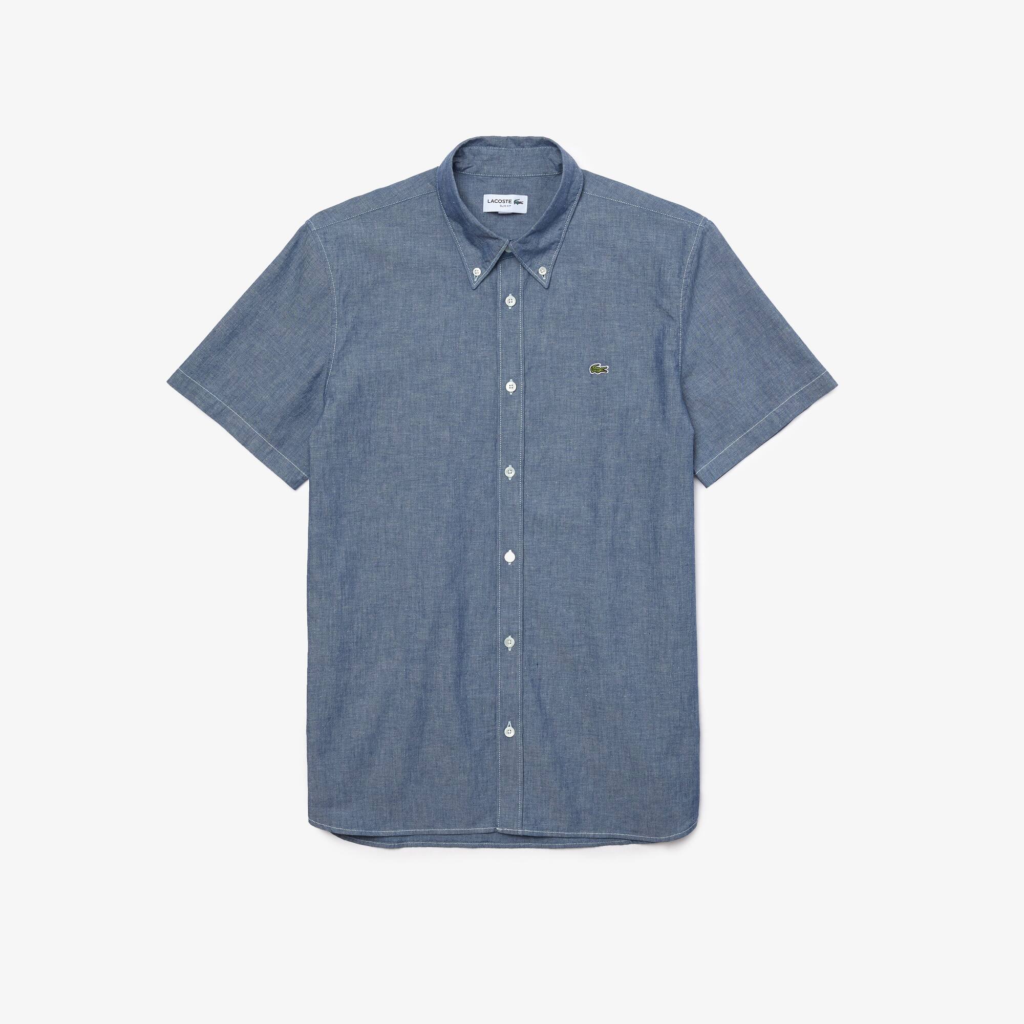 camicia chambray uomo