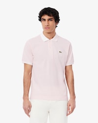 Polo dal taglio classico a righe in petit piqué L.12.12