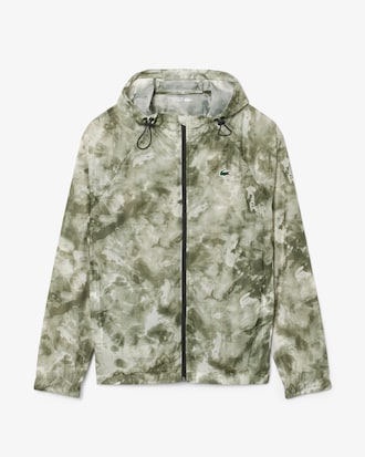 Giacca sportiva leggera stampa coccodrillo