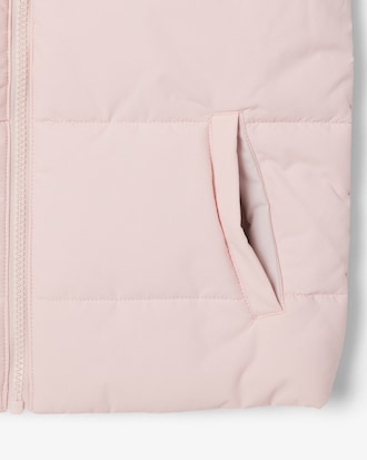 Piumino unisex senza maniche in taffet&agrave;