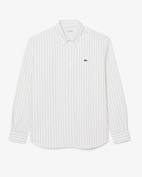 Camicia Oxford a righe regular fit