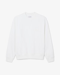 Felpa in pile ricamata