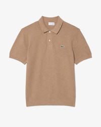 Polo in maglia boucl&eacute; classic fit