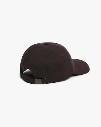 Cappellino in twill di cotone stampato