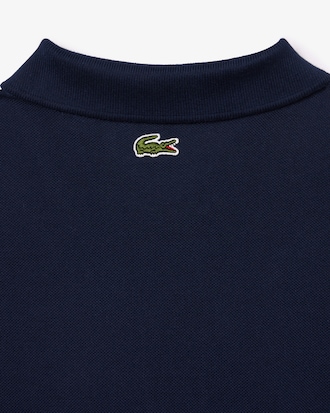 Polo dal taglio classico con logo stampato L.12.12