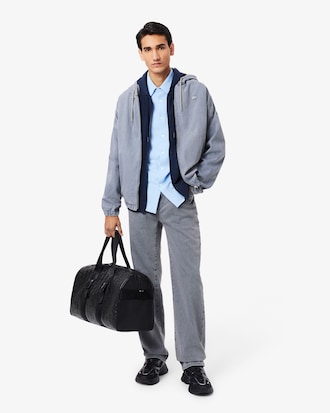 Felpa con Zip Classic Fit
