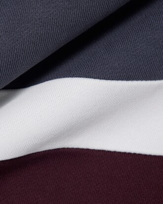 Zipped Colour-block Hoodie