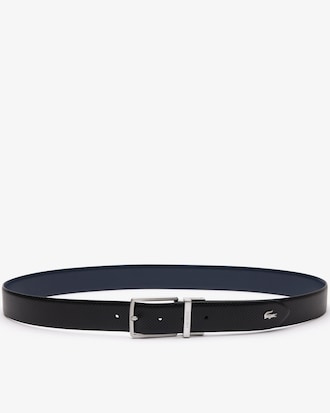 Cintura double face in pelle