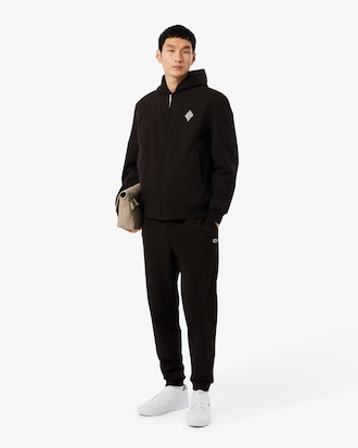 Pantaloni in Felpa con Gamba Tapered