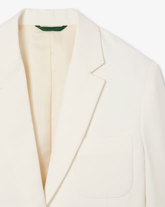 Blazer in twill di lana