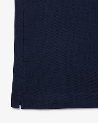 Polo dal taglio classico con logo stampato L.12.12