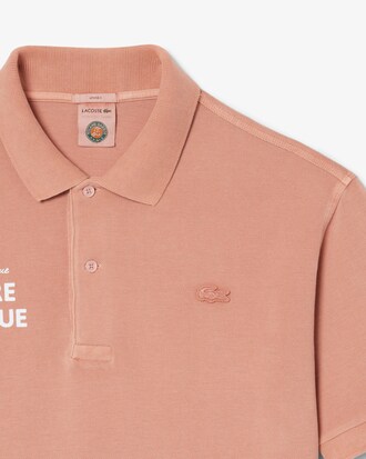 Polo Roland-Garros Edition campo in terra