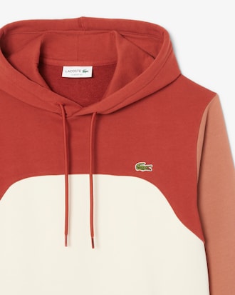 Felpa classic fit color block