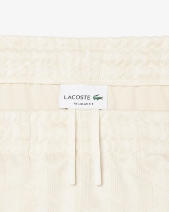Shorts con monogramma jacquard regular fit