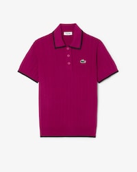 Maglione da golf con colletto a polo a maniche corte