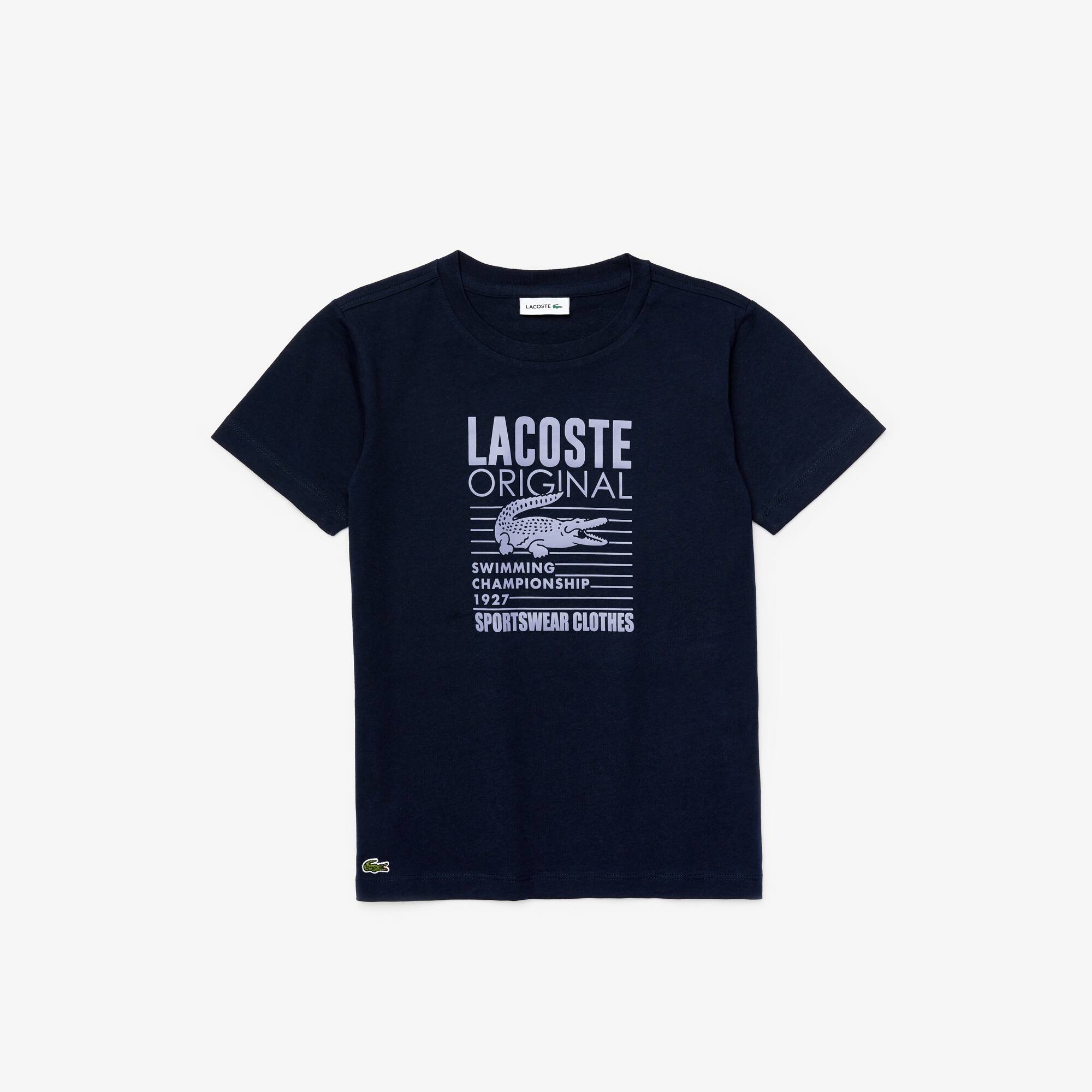 t shirt lacoste bambino
