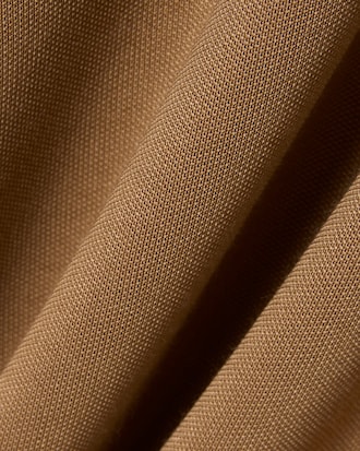 Felpa oversize in piqu&eacute; con colletto a polo