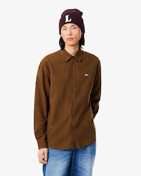 Camicia regular fit in flanella