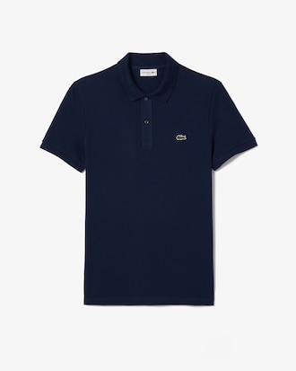 Polo slim fit in piqué L.12.12