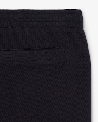 Pantaloni della tuta in piqué regular fit