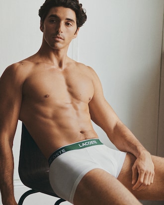 Confezione di 3 boxer in cotone elasticizzato
