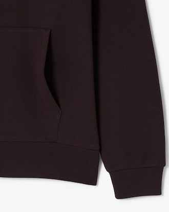 Felpa con cappuccio in pile con zip